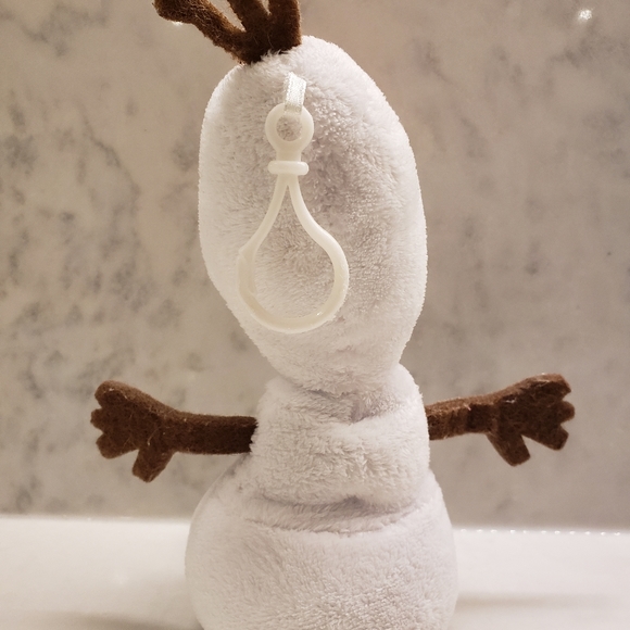 Disney's Frozen Olaf large plush and plush keychain - Picture 3 of 7